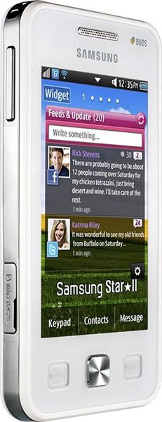 Samsung GT-C6712 Star II DUOS White фото 2